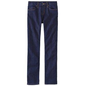 Patagonia Performance Straight Jeans 26 Dark Denim Stretch EUC